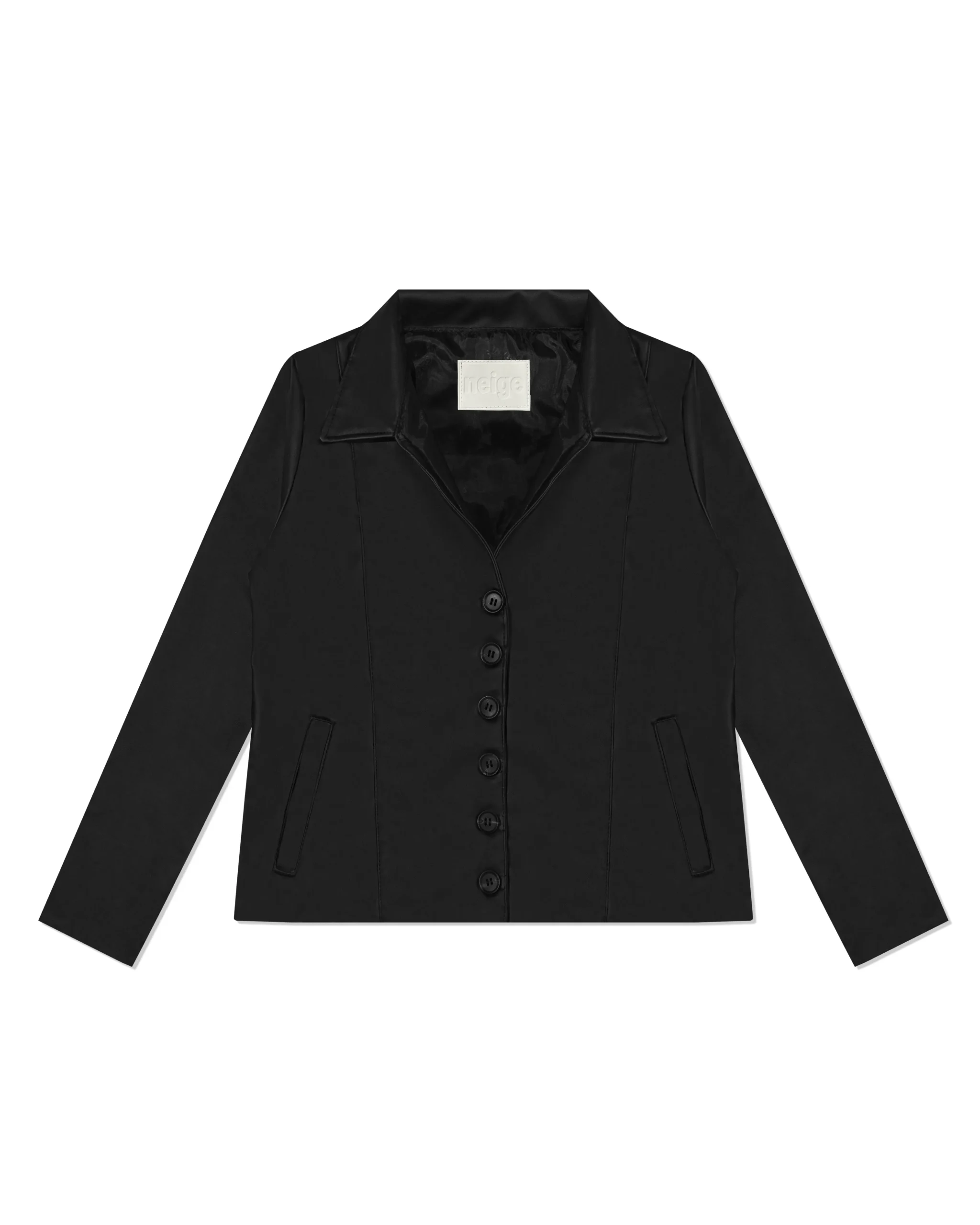 Hazel Faux Leather Jacket